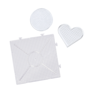 Perleplate for små perler, 3-pakning, fra 5 år