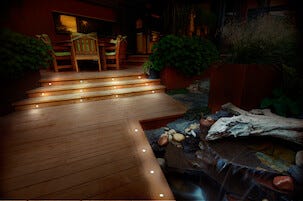 IP65-klassade LED-spotlights med skymningssensor