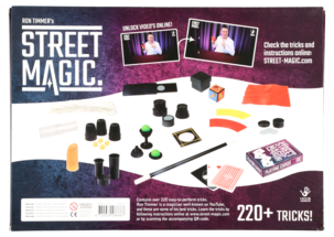 Taikurilaatikko Ron Timmer's Street Magic, yli 6-vuotiaille