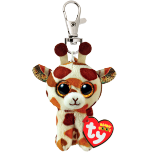 Ty Beanie Boos Clip Avaimenperä, jossa pehmolelu