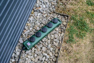 Brennenstuhl 5-osainen jatkojohto ulkokäyttöön, 5 m