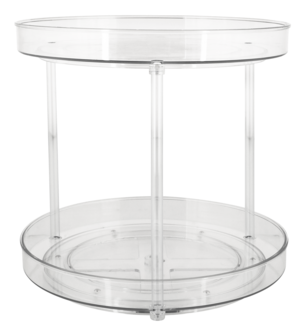 Pyörivä tarjotin Lazy Susan, 2 kerrosta