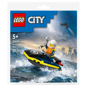 LEGO City Polisvattenskoter 30693 minipåse, från 5 år