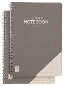 Kollegieblock A4, 2-pack