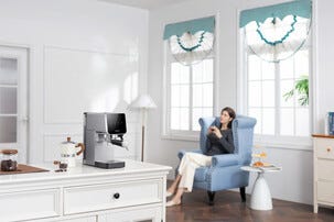 Xiaomi espressomaskin halvautomatisk med mjölkskummare