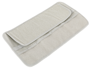 Besticklinda till picknickkorgen, beige