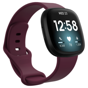 Silikonarmband till Fitbit sense2, Fitbit sense, Fitbit Versa 3, 4, small