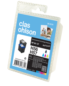 Bläckpatron motsvarande HP 56 / HP 57, Clas Ohlson Multipack