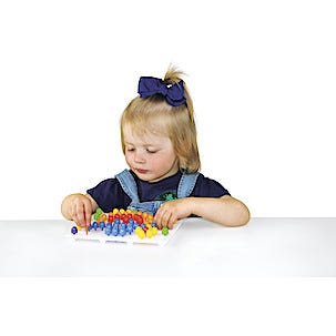 Stiftmosaikk, hullplate og 120 stifter