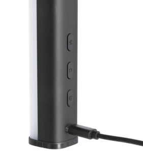 2 ljuspelare med färgeffekter