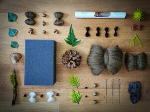 Agna Wool Art Kit ullfilting, villsvin, 10 cm