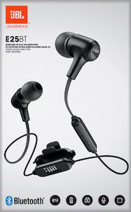 JBL trådløs hodetelefon med mikrofon, E25BT