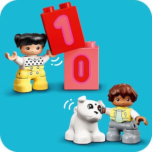 LEGO Duplo Siffertåg Lär dig att räkna 10954, från 1,5 år