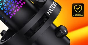 Hator Dreamcast X mikrofon för gaming och streaming med RGB