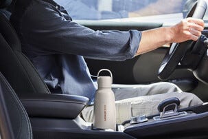 Sodastream Fizz & Go flaske, rustfritt stål, 0,9 l