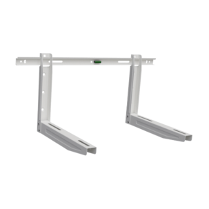 Väggkonsol för luftvärmepump, vit