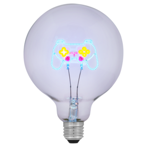 LED-lampa med lysande motiv E27 4 W dimbar