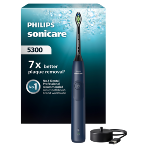 Philips Sonicare 5300 Series -sähköhammasharja, sininen