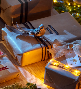 Koristelintu klipsillä, 3 kpl