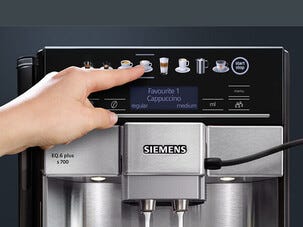 Siemens EQ6 Plus S700 kaffemaskin bönor, helautomatisk