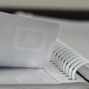 Whitelines kollegieblock A5 rutat