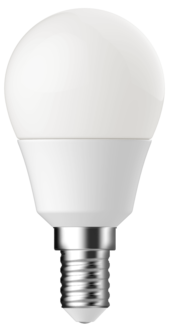 Klotlampa LED E14 neutralvit Clas Ohlson