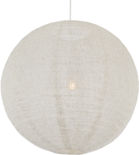 Northlight Ebba lampeskjerm til taklampe, lin, hvit