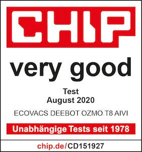 Ecovacs Deebot Ozmo T8 AIVI, robotdammsugare