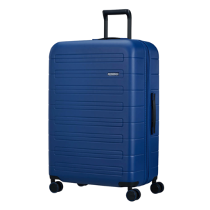 American Tourister Iso matkalaukku, 4 pyörää, sininen