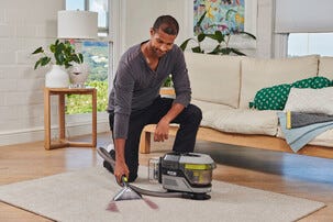 Ryobi Swift Clean Akkukäyttöinen tekstiilipesuri 18V One+, RDC18BL-0