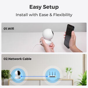 Reolink E1 WiFi Valvontakamera sisäkäyttöön