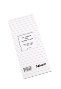 Esselte handlelister, 2-pack
