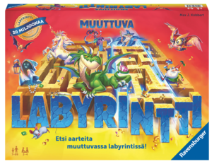 Lautapeli Muuttuva labyrintti, Ravensburger, yli 7-vuotiaille