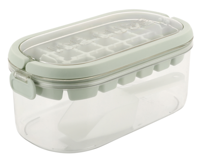 Jääpalalaatikko, jääpalamuotti, kansi ja kauha