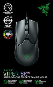 Razer Viper 8KHz gamingmus för höger- och vänsterhänta