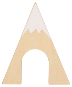 Utbyggnadsset till tågbana i trä, från 3 år