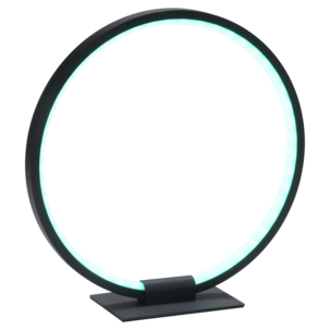 Bordlampe Neon Ring RGB med fargeeffekter, 27 cm