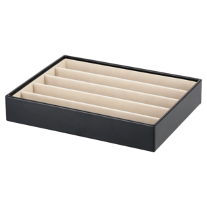 Smyckesbricka, smyckesförvaring herr, stapelbar