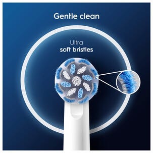 Oral-B Sensitive Clean borsthuvud, vit