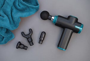 Beurer MG 99 Limited massagepistol med 4 massagehuvuden