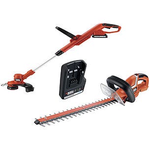 B&D, gresstrimmer og hekksaks, 18 V, sett