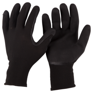 Trädgårdshandskar, svarta