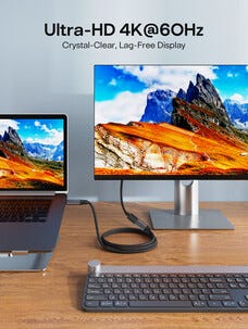 USB-C Jatkojohto 0,5 m, PD 240 W