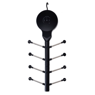 Hedgehog Hanger portabel skotork med 8 krokar