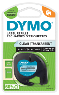 Märkband plast Dymo LetraTag