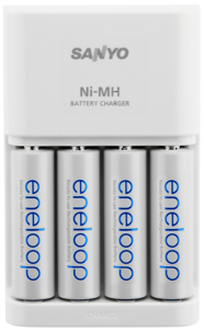 Sanyo Eneloop MQR06 batterilader