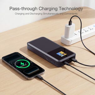 Powerbank tre porter 25 000 mAh, 140 W