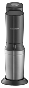 Hiilihapotuslaite SodaStream Crystal, Black Metallic