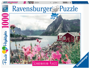 Ravensburger pussel 1000 bitar, osorterade motiv, från 14 år