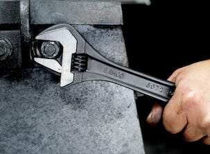 Bahco skiftnyckel 80, med fosfaterad yta